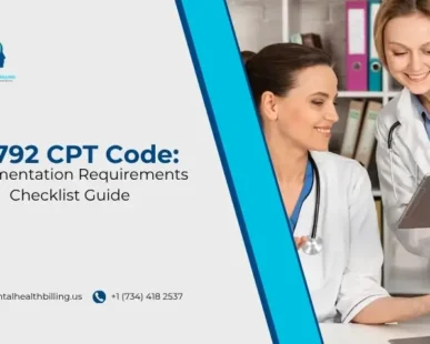90792 CPT Code Documentation Requirements Checklist Guide