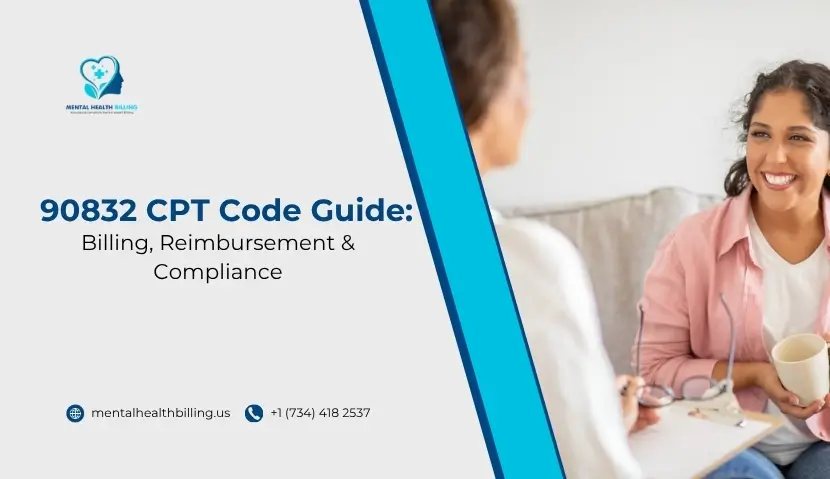 90832 CPT Code Guide Billing, Reimbursement & Compliance