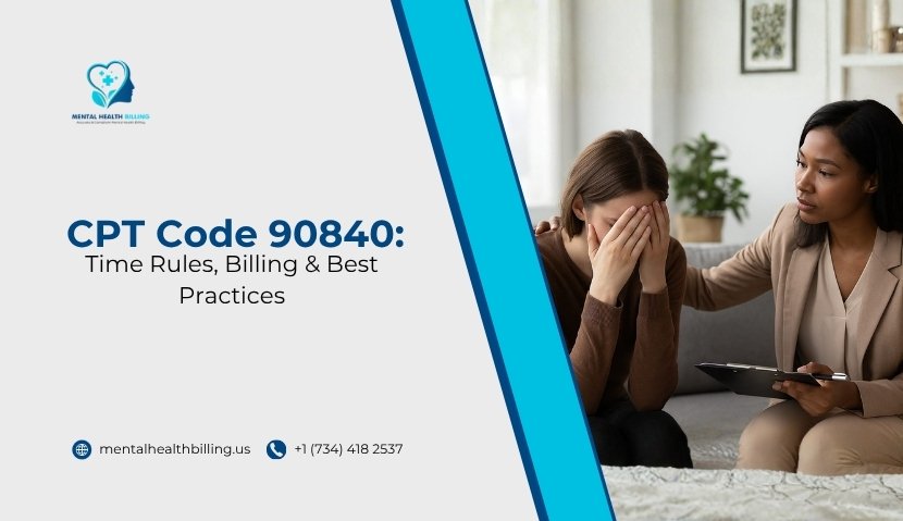 CPT Code 90840 Time Rules, Billing & Best Practices