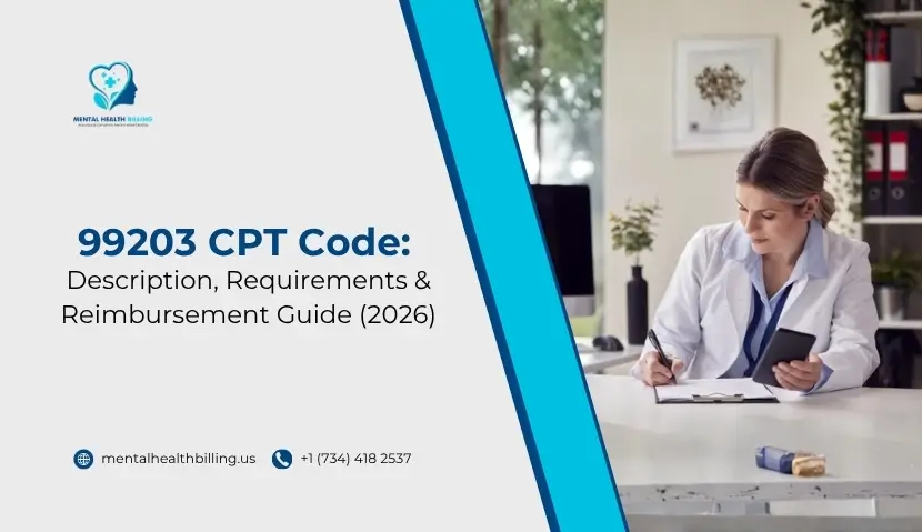 99203 CPT Code Description, Requirements & Reimbursement Guide