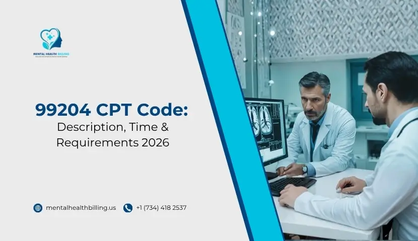 _99204 CPT Code Description, Time & Requirements 2026