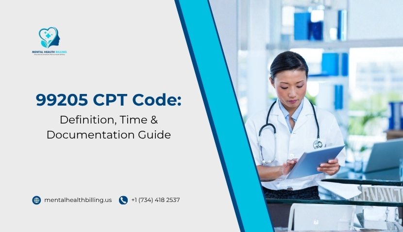 99205 CPT Code Definition, Time & Documentation Guide