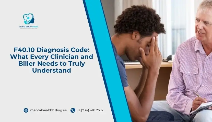 F40.10 Diagnosis Code What Every Clinician and Biller Needs to Truly Understand