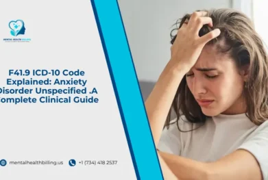 F41.9 ICD-10 Code Explained Anxiety Disorder Unspecified — A Complete Clinical Guide