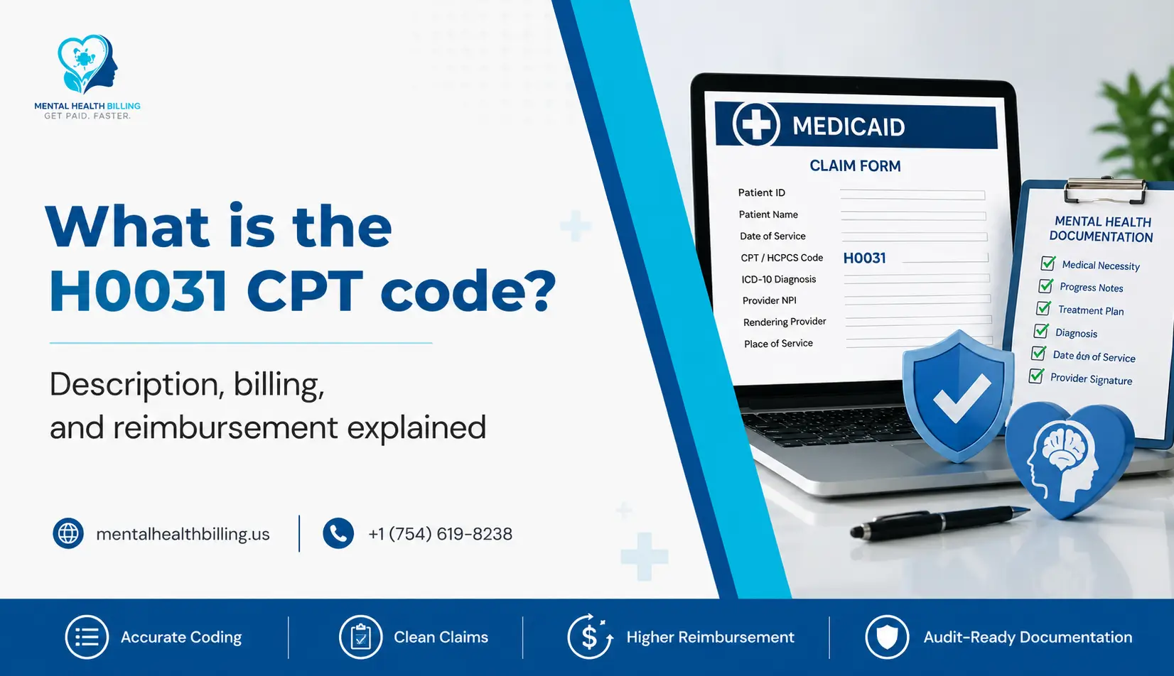 What is the H0031 CPT code Description, billing, and reimbursement explained