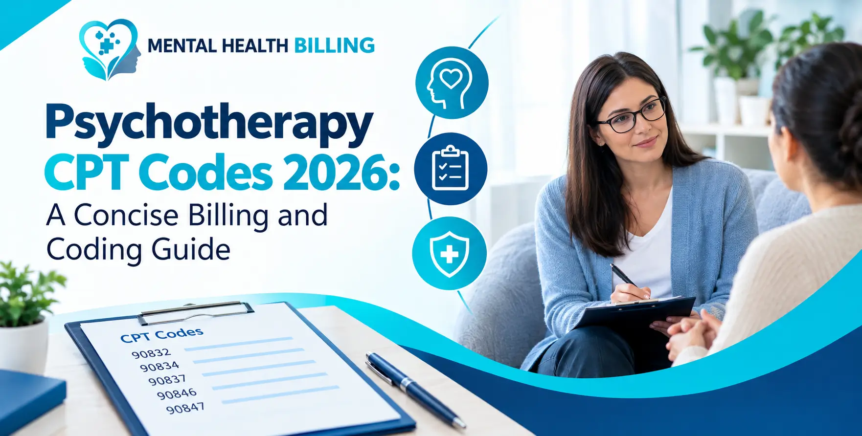Psychotherapy CPT Codes 2026 A Concise Billing and Coding Guide
