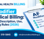 AF Modifier Medical Billing Guide 90x80